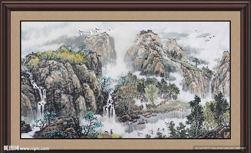 水墨国画