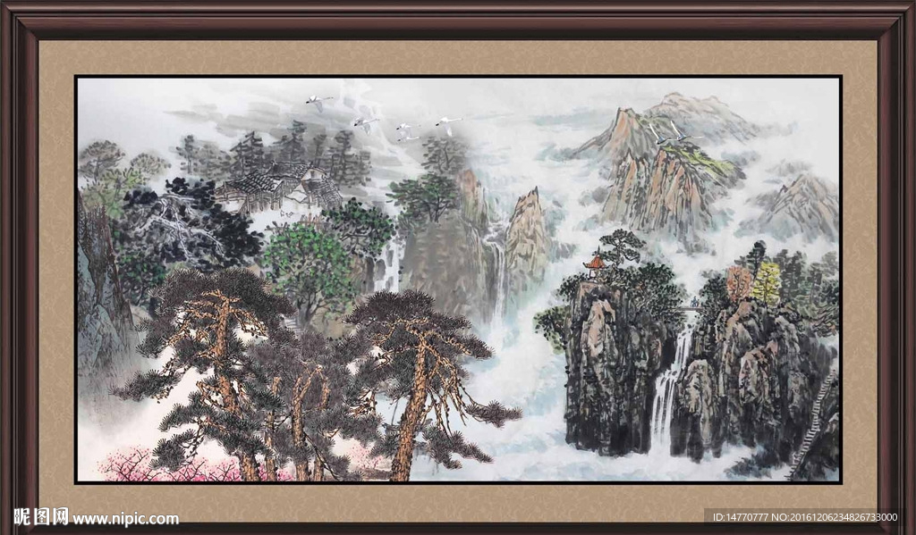 国画山水