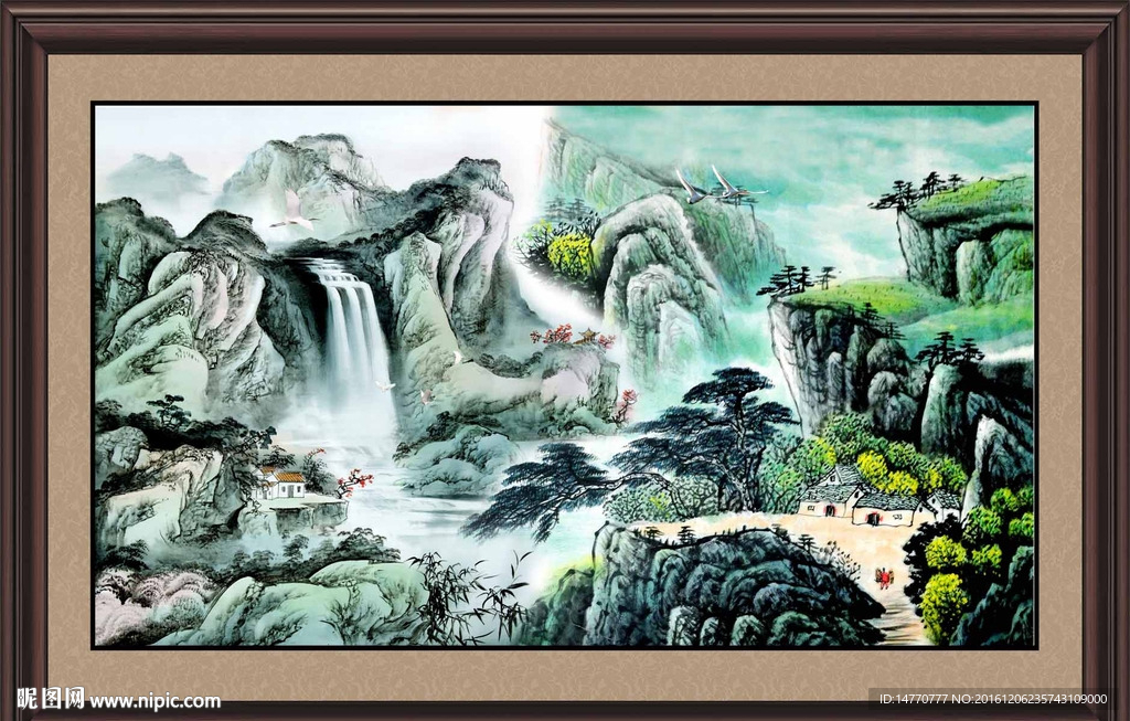 国画山水