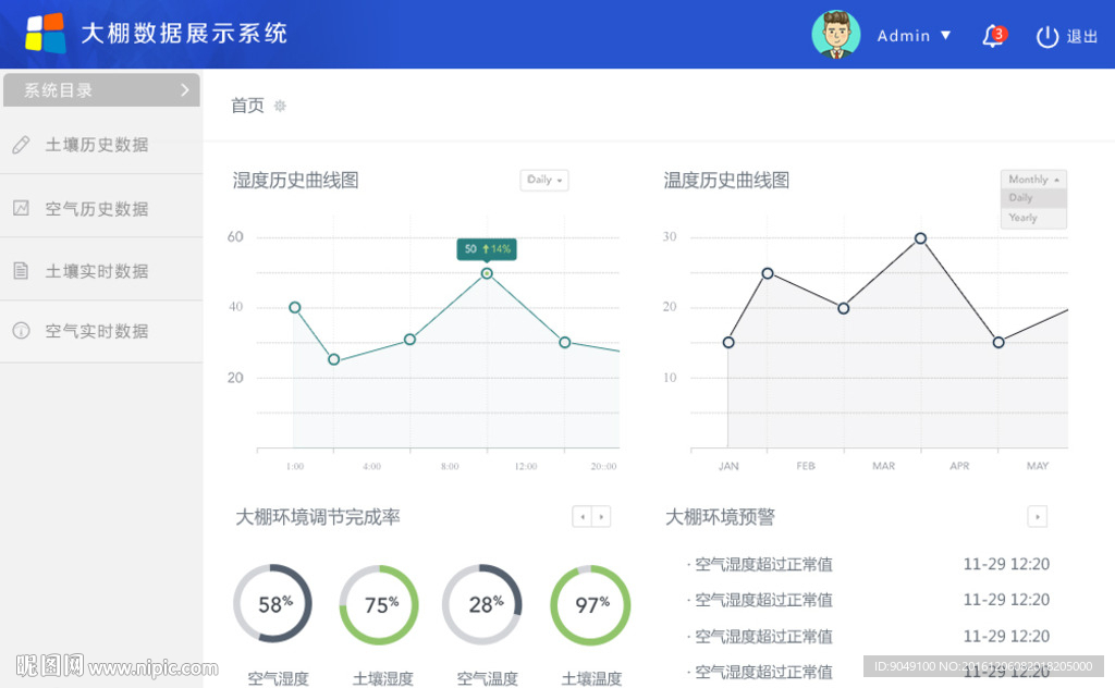 系统界面效果图