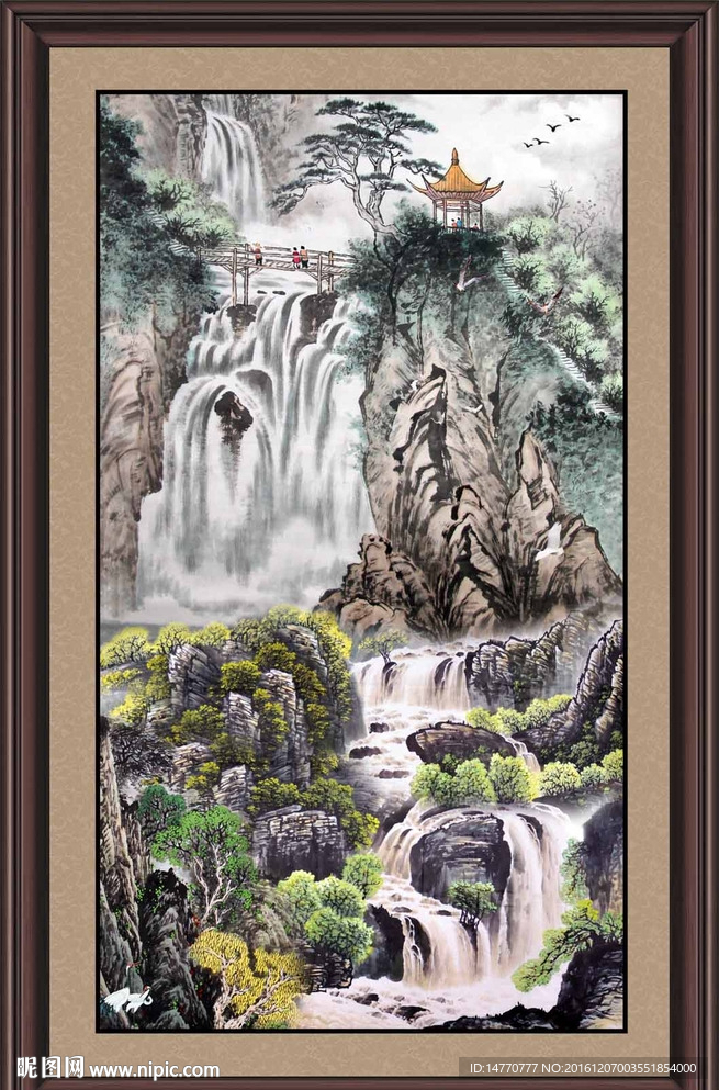 国画山水
