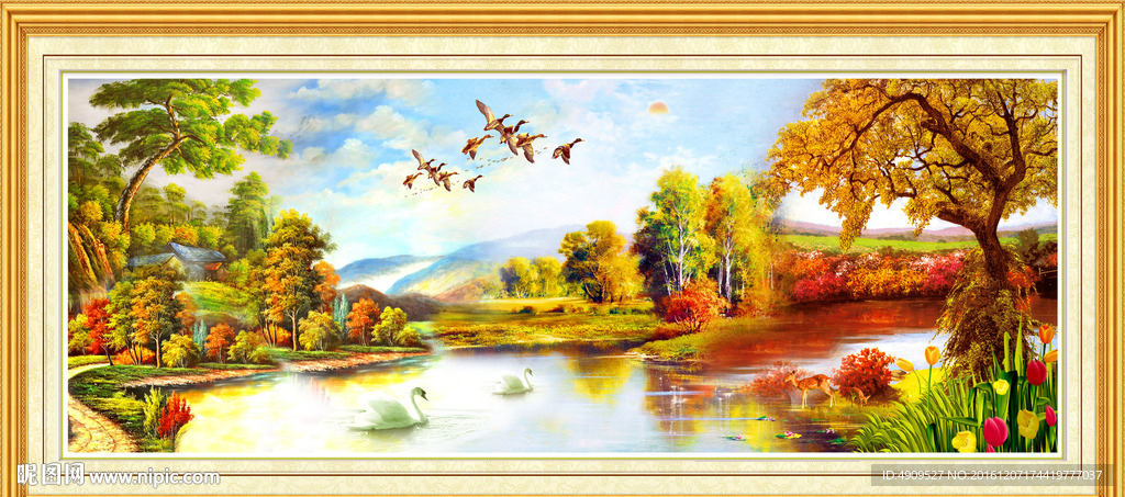 风景油画