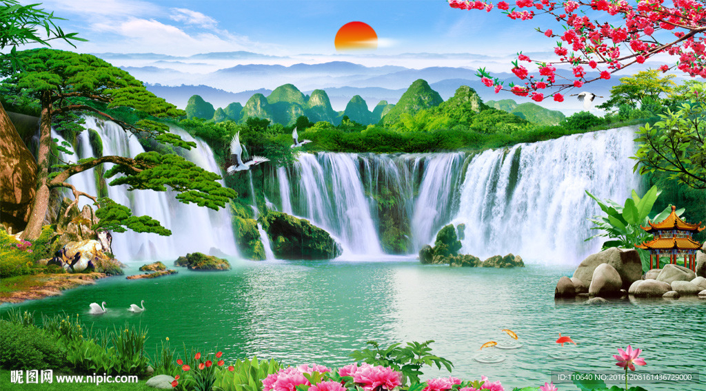 客厅风景画