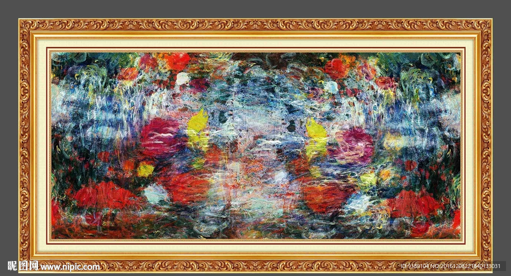 色彩油画