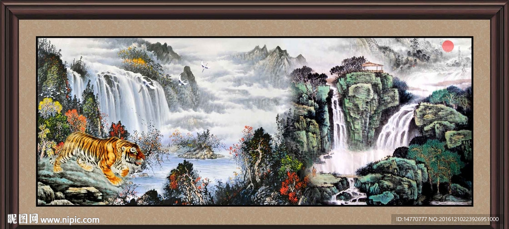国画山水
