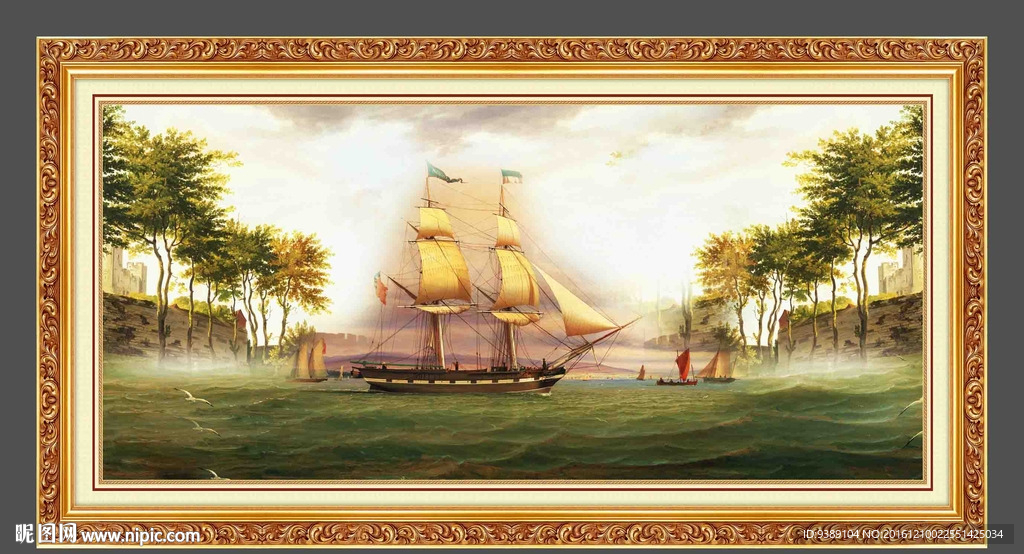风景油画