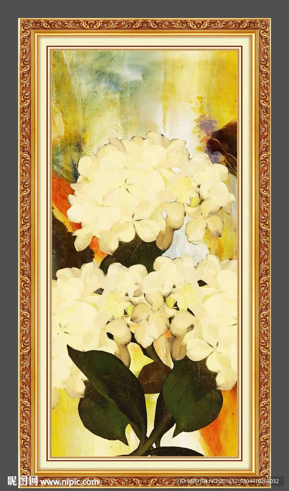 花卉油画