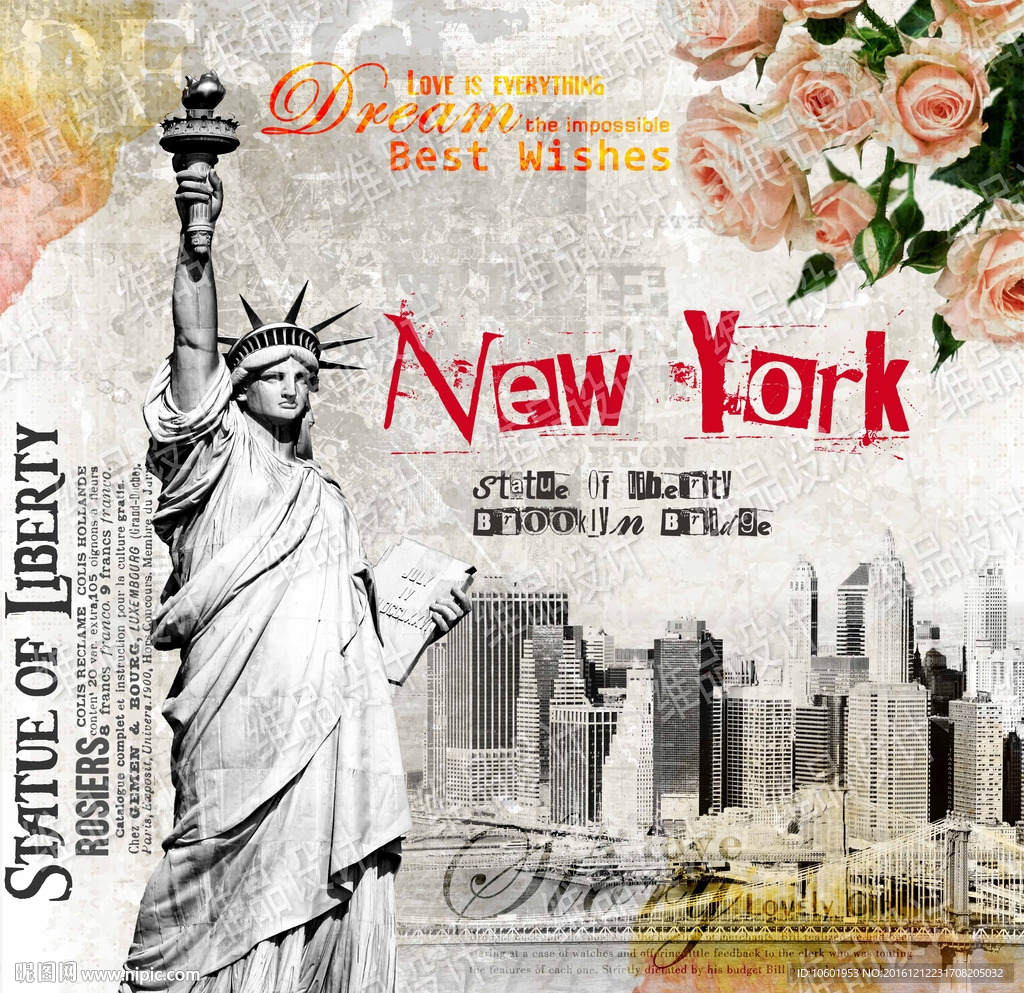 欧美风格装饰画