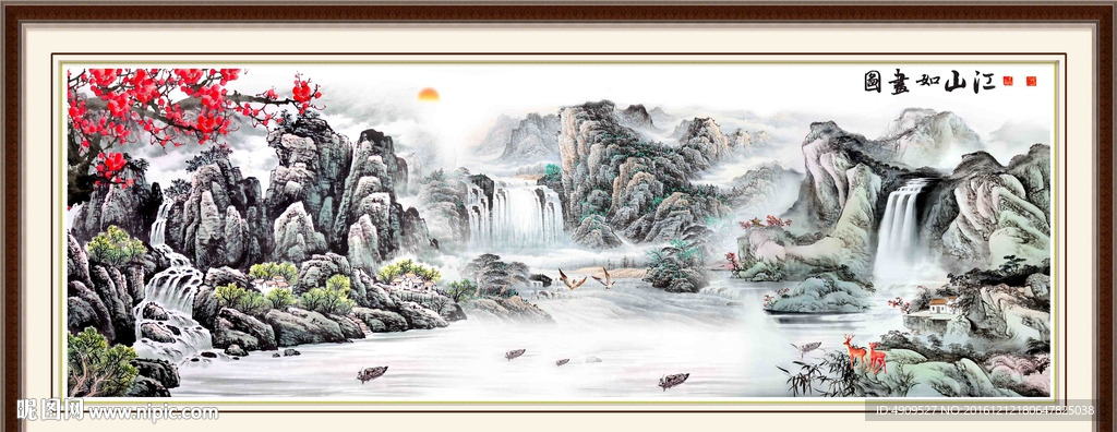 客厅挂画