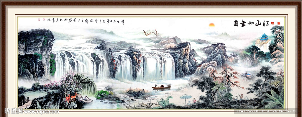 客厅挂画