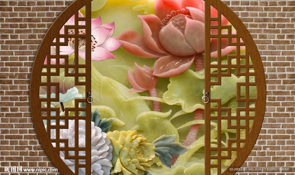 玉雕背景墙