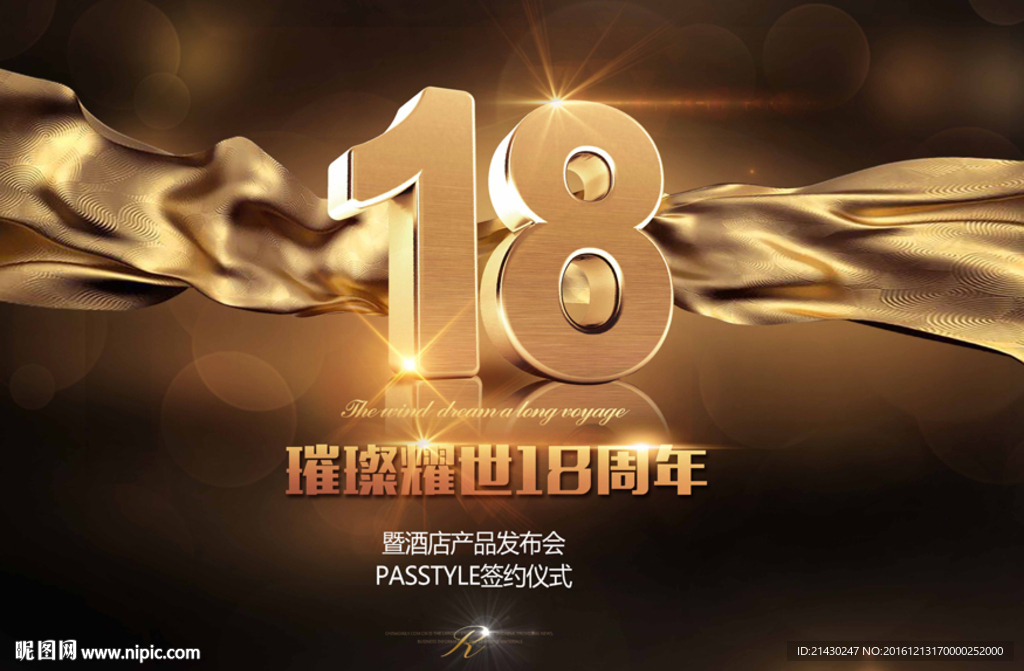 18周年