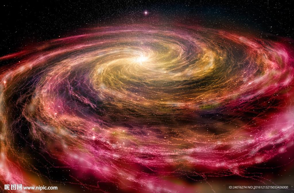 3 d演示宇宙中的螺旋星系