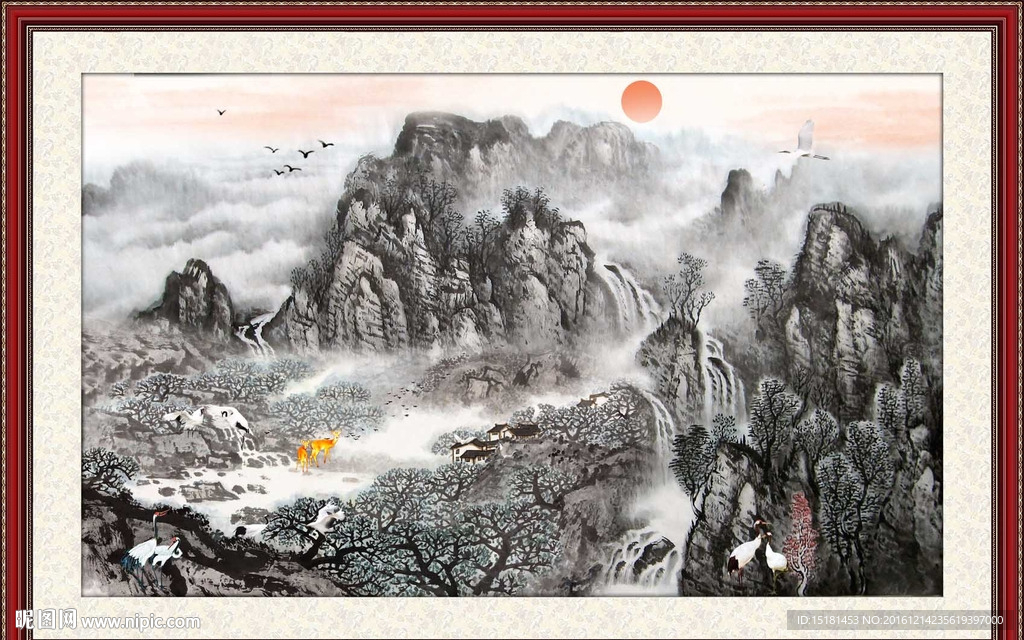 水墨山水