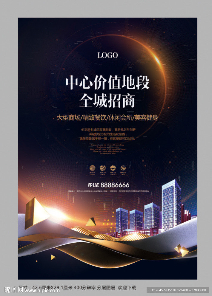 商业地产海报