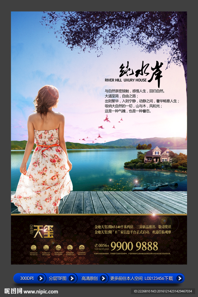 高端房地产广告