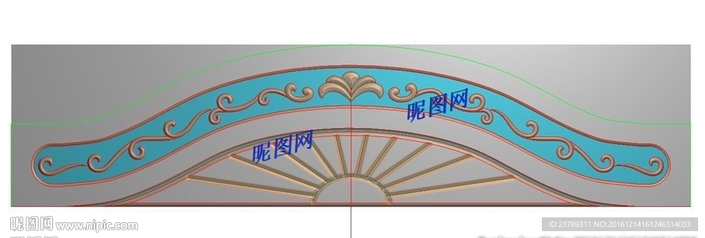 欧式洋花床头花门花精雕浮雕灰度