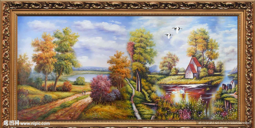 风景油画