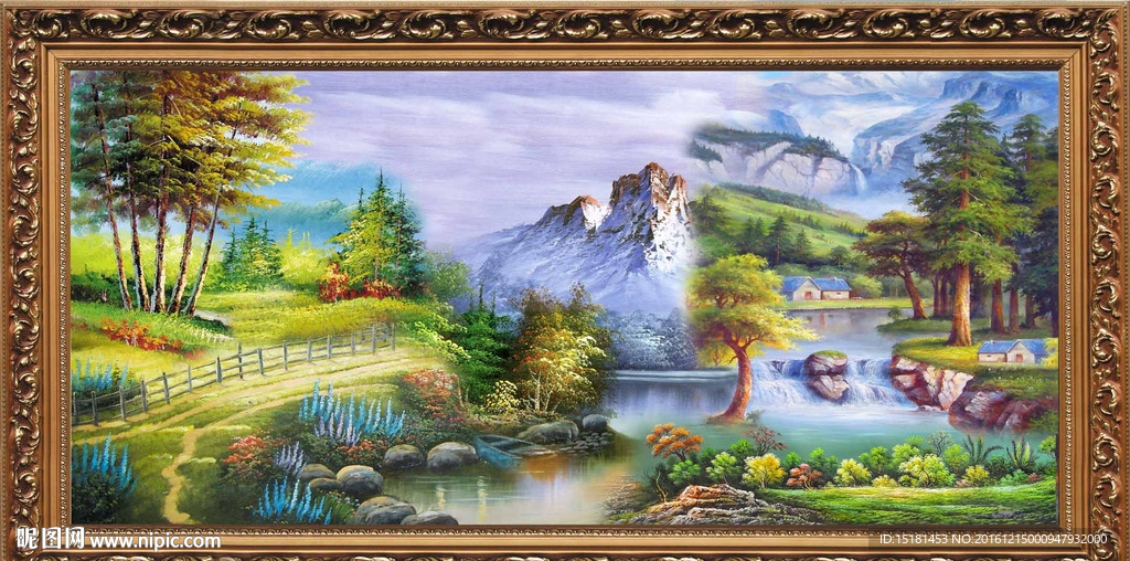 风景油画