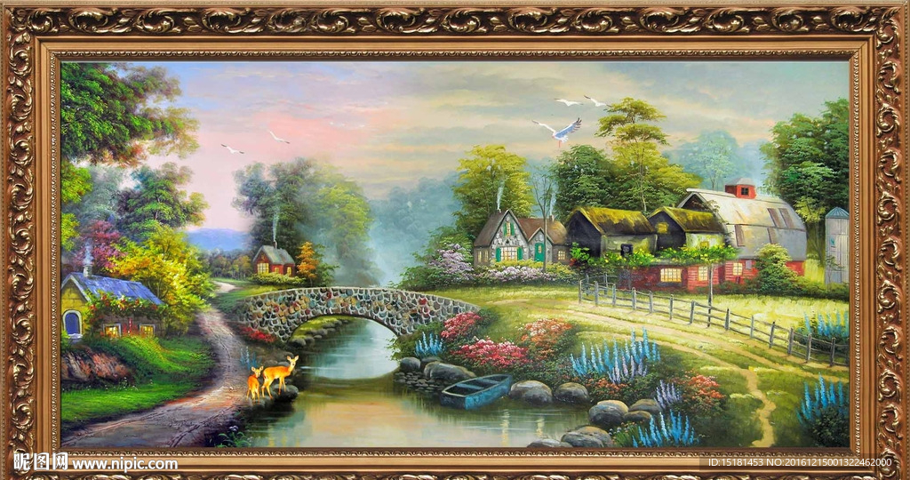 风景油画