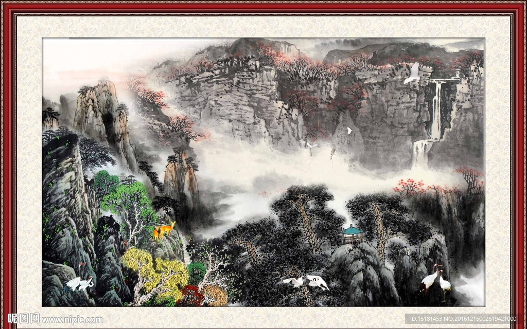 国画山水