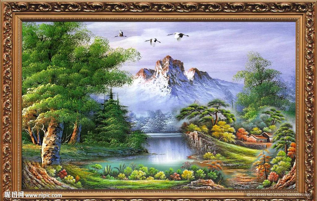 风景油画