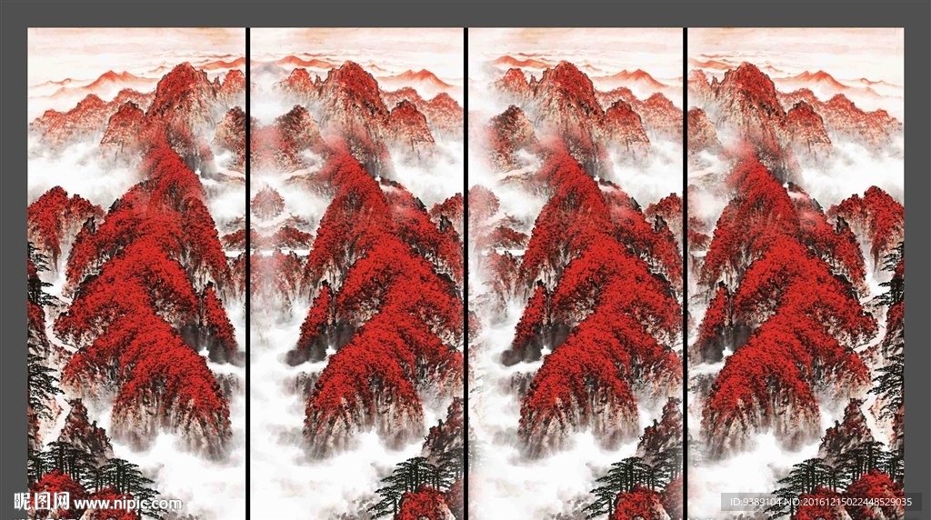 万山红遍