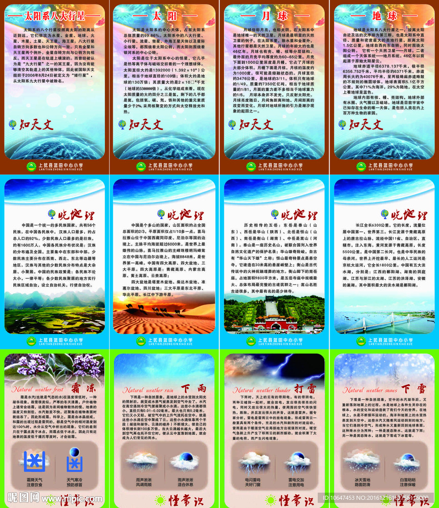 知天文 晓地理 懂常识