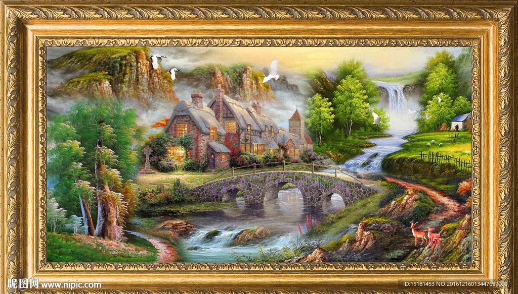 风景油画