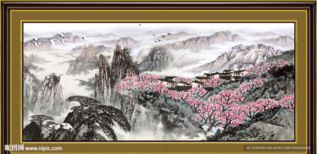 国画山水