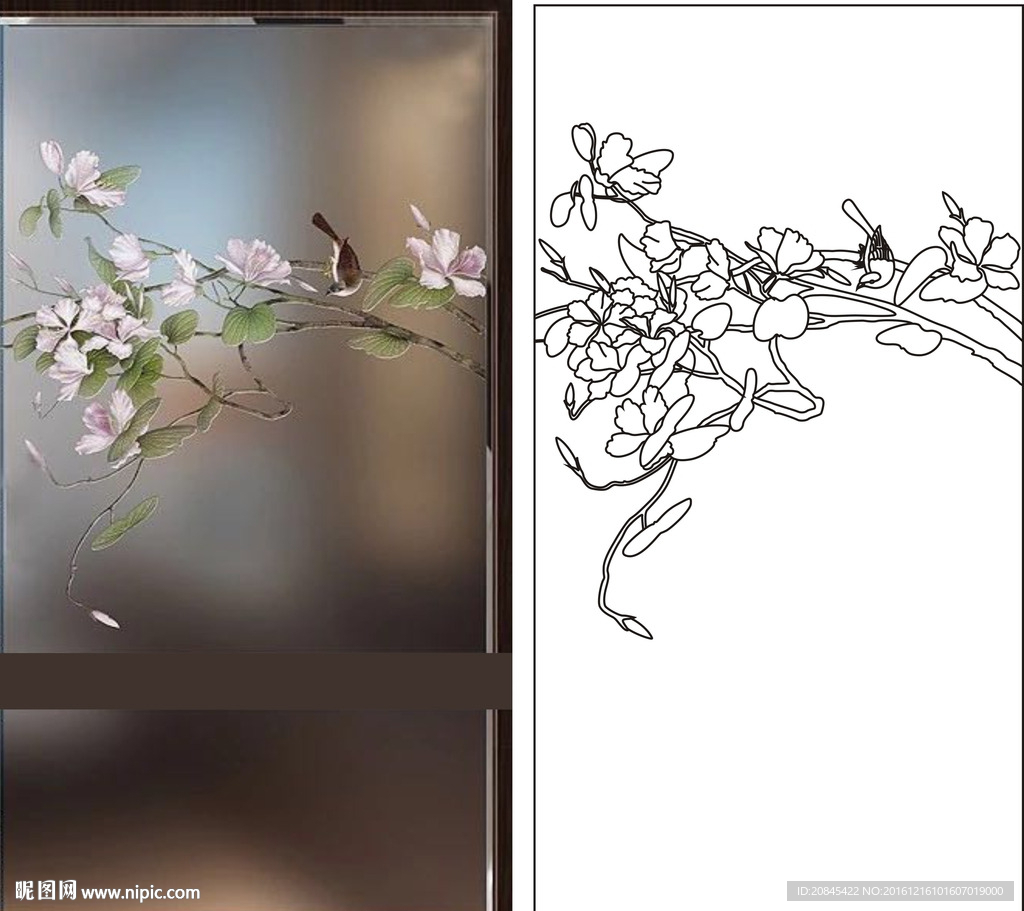 树花鸟