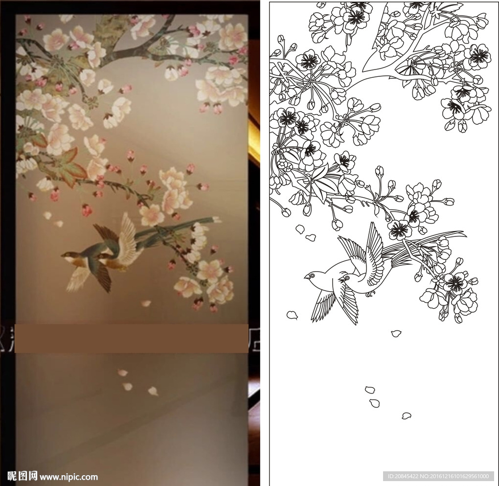 樱花鸟