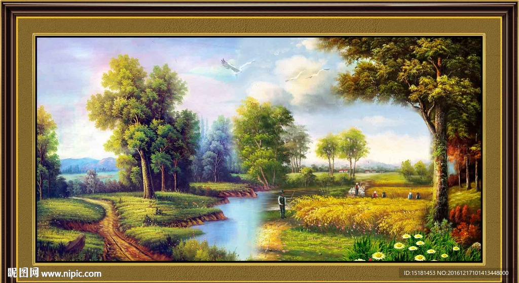风景油画