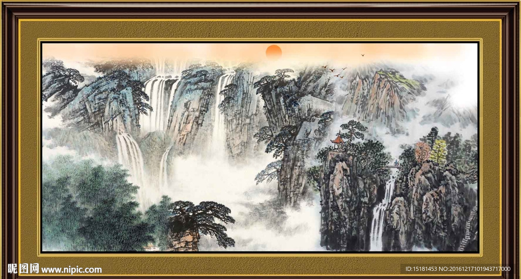 水墨国画