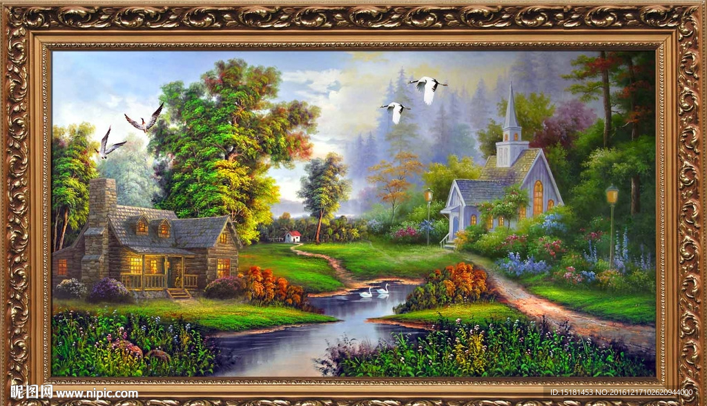 风景油画