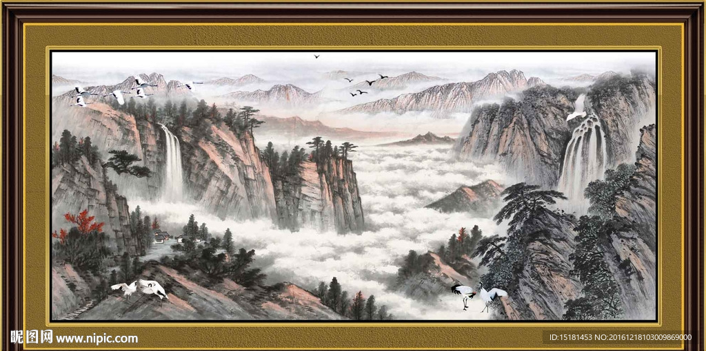 水墨国画