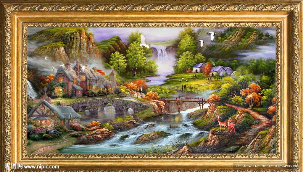 风景油画