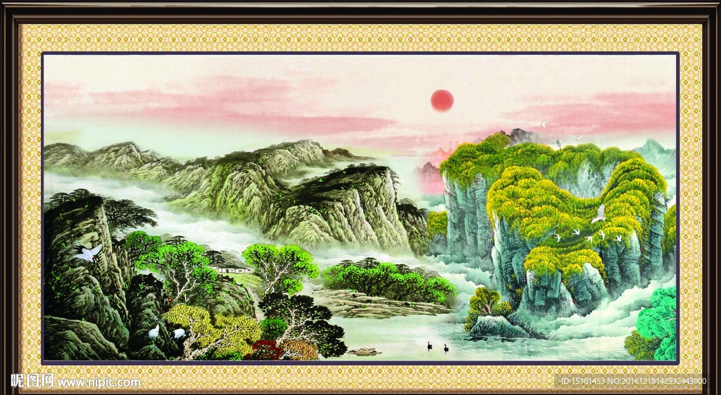 国画山水
