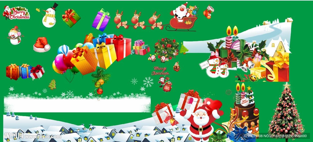 圣诞元素 圣诞老人