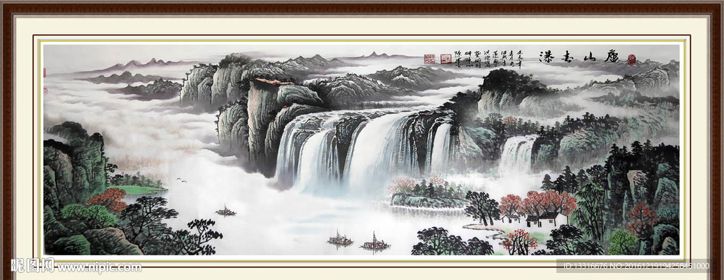 国画山水画