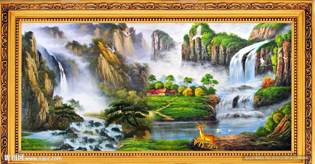 风景油画
