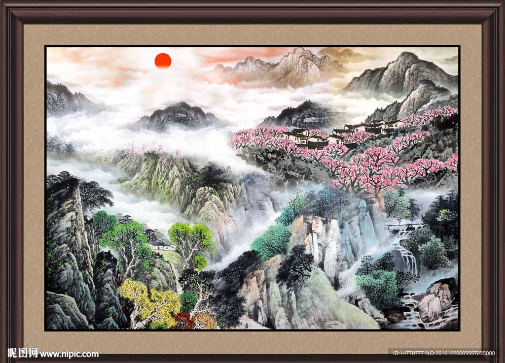 国画山水
