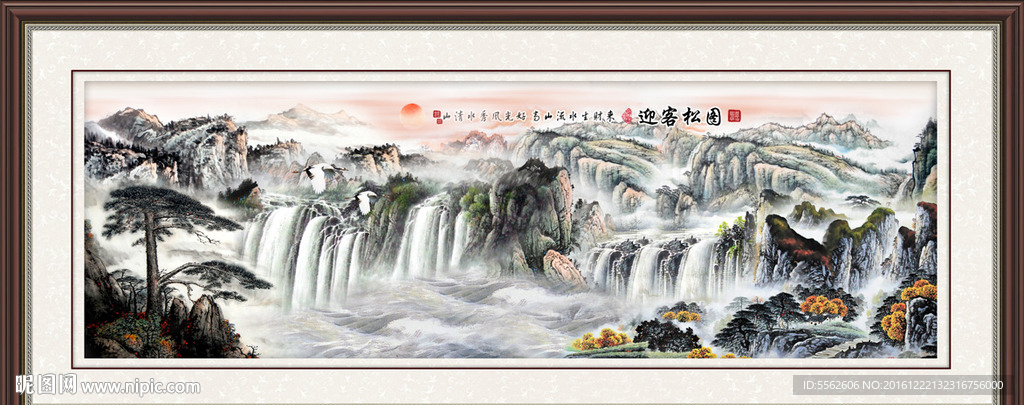 黄山迎客松