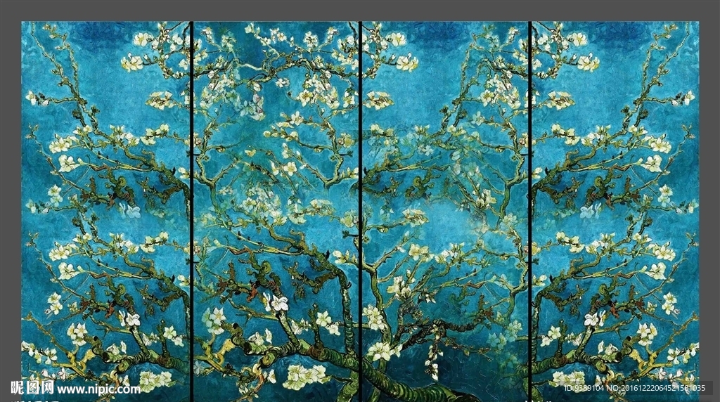 花卉油画