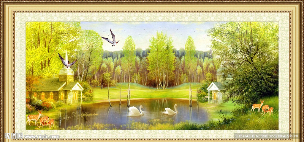 风景油画