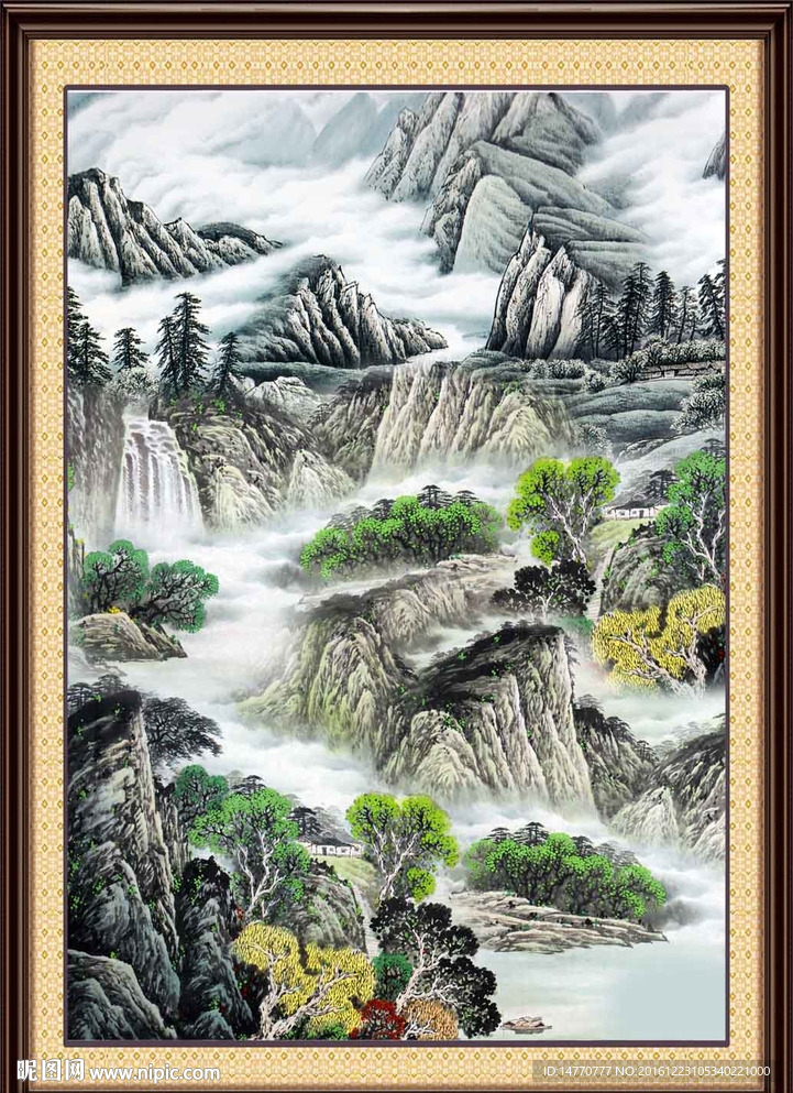 国画山水