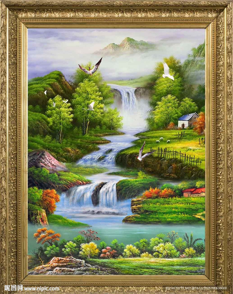 风景油画