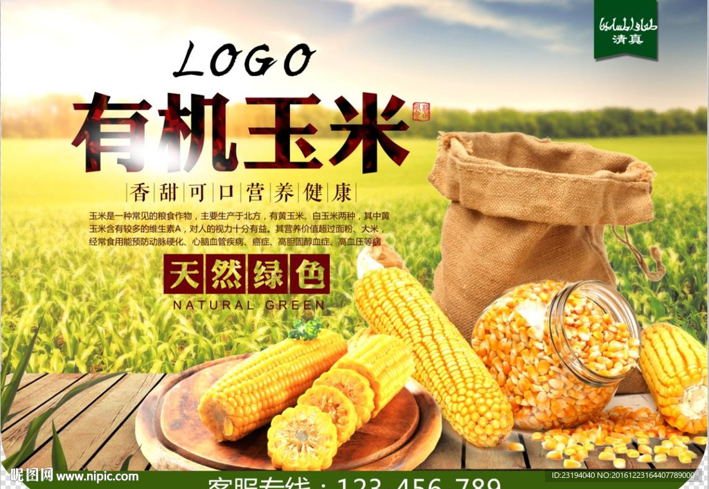 玉米海报图片