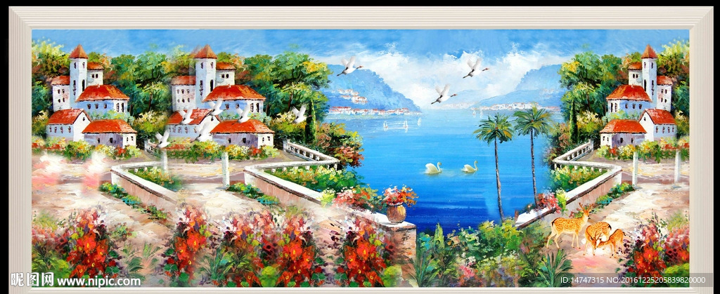 风景油画