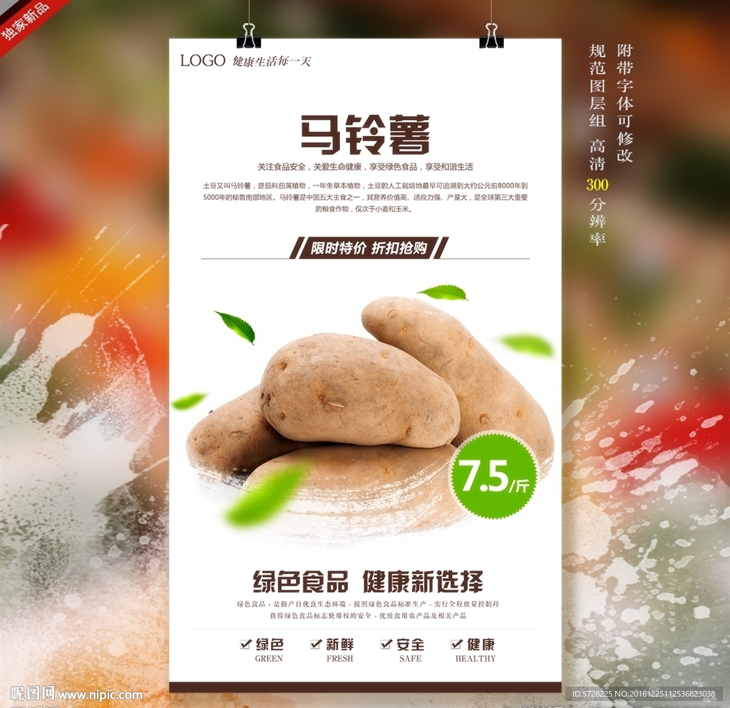 马铃薯土豆